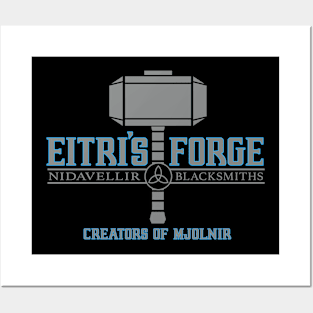 EITRI'S FORGE GREY Posters and Art